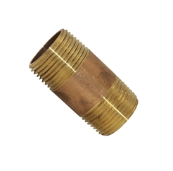 3/4" x 2" brass nipple