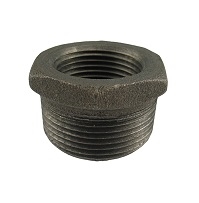 1" x 1/2" black reducer bushing