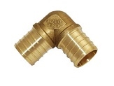 1-1/4" pex 90 degree elbow crimp