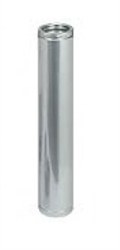 8" x 48" twist lock chimney stainless steel