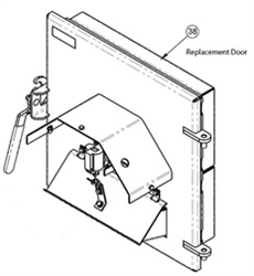 Empyre Outdoor Wood Boiler Replacement Forced Air Door