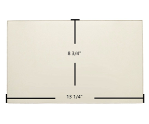 Ashley & Breckwell P22, SP22 Maverick, P4000, Big E P1000PNCA Replacement Ceramic Wood Stove Glass