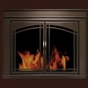 Farnworth Glass Firescreen Bronze - Small