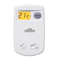 1H/1C Non-Programmable Thermostat - Vertical