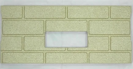 1pc Premium Fire-Tek Firebrick Set for Whitfield Quest Plus