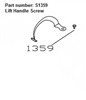 Heartland Lift Handle Screw and Nut