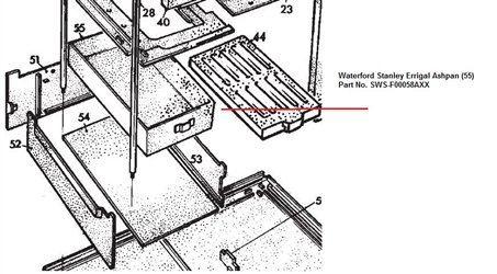 Waterford Stanley Replacement Ashpan