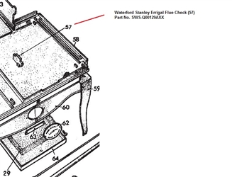 Waterford Stanley Replacement Flue Check