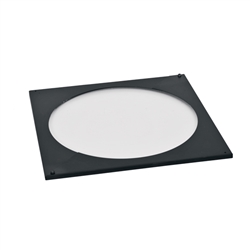 Ventis 7 inch Square Trim Plate for Round Ceiling Supports