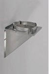 6 inch Ventis Class-A Solid Fuel Chimney Galvanized Tee Support