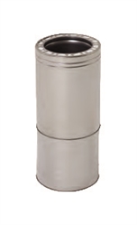 7 inch Telescoping Ventis 304L Class-A Solid Fuel Chimney Pipe