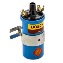 00012, bosch coil 00012, Bosch 12 volt ignition coil, Bosch 12 volt / 3.3 ohm ignition coil, bosch 3.3 ohm ignition coil, BOSCH 12 volt super coil, Bosch 12v ignition coil, Moto guzzi ignition coil, 12 volt ignition system coil