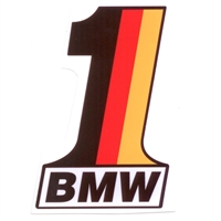 BMW Number 1 Sticker / Heritage Stickers