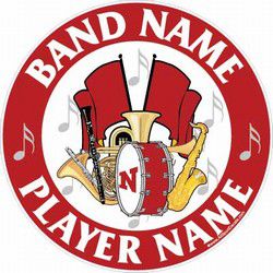 band stickers decals clings & magnets