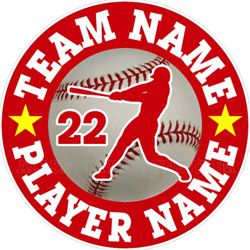 baseball car stickers clings decals & magnets