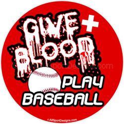 Baseball window sticker decal clings & magnets