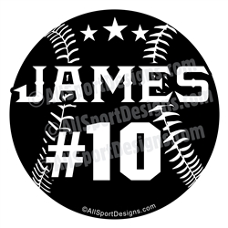 baseball car stickers clings decals & magnets