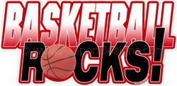 Basketball window sticker decal clings & magnets