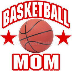 Basketball window sticker decal clings & magnets