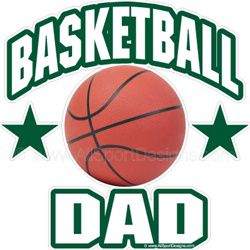 Basketball window sticker decal clings & magnets