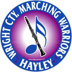 Clarinet stickers decals clings & magnets