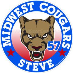 Cougar Panther Cat Decals Stickers Magnets Signs