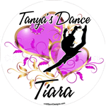 dance stickers decals clings & magnets