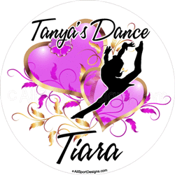 dance stickers decals clings & magnets