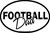 football stickers decals clings & magnets