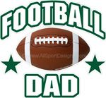 football stickers decals clings & magnets