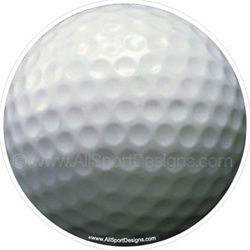 golf stickers decals clings & magnets