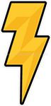 lightning bolt helmet sticker decals