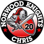 Knight car window sticker decals and magnets