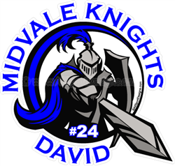 Knight car window sticker decals and magnets