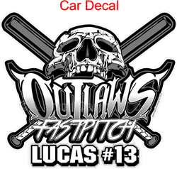 Ohio Outlaws Car Decals and Magnets