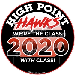 Class Of car stickers decals clings magnets