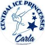 ice skating car stickers decals clings & magnets