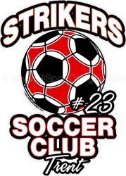 soccer window sticker decal clings & magnets