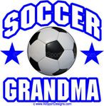 Soccer GRANDMA Window Decals Stickers or Magnets