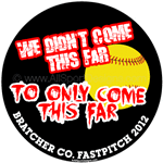 softball stickers clings decals & magnets