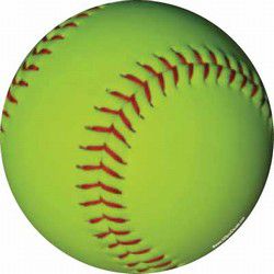 softball car window sticker decal magnet wall decal