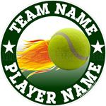 tennis window stickers decals clings & magnets