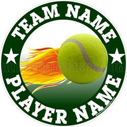 tennis window stickers decals clings & magnets