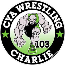 wrestling window sticker decals clings & magnets