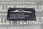 Billet Technology Signature ID Plate