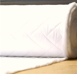 Brushed Polyester Quilted Mattress pad