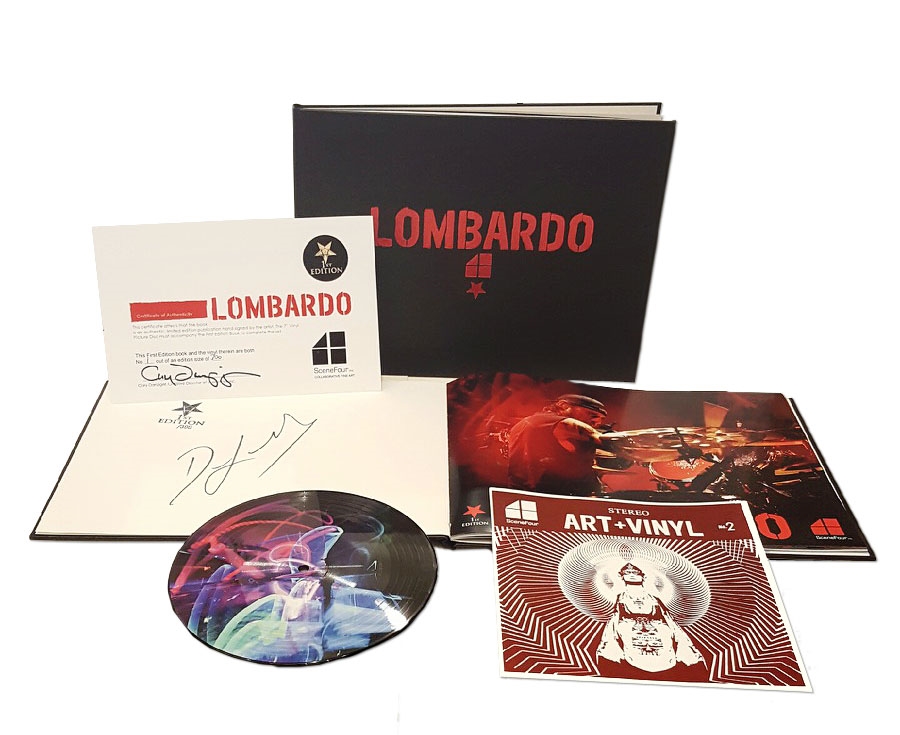 LOMBARDO: First Edition Book and Vinyl Picture Disc