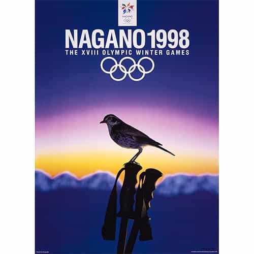 1998 Nagano Winter Olympics Poster