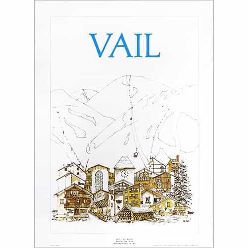 Vail Classic Original Poster by Jim Ford