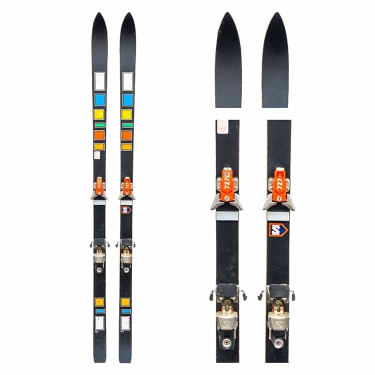 1970's The Ski Freestyle Vintage Fiberglass Skis with Salomon Bindings